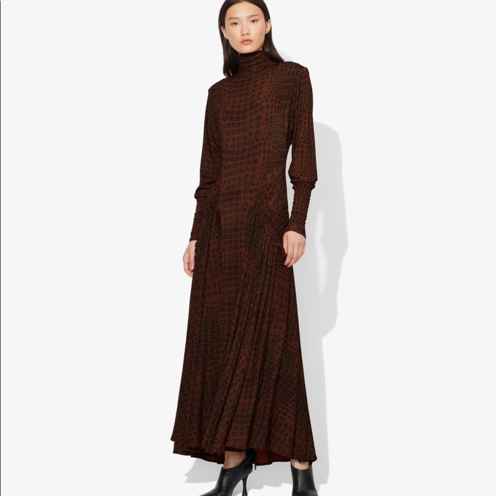 Proenza Schouler Jersey Croc Dress